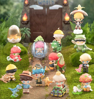 Dimoo Jurassic world figure series blind box
