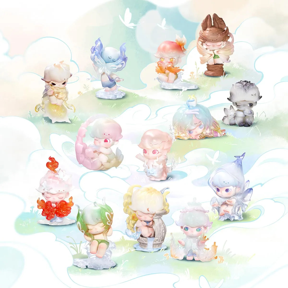 Dimoo shapes in nature figure series blind box