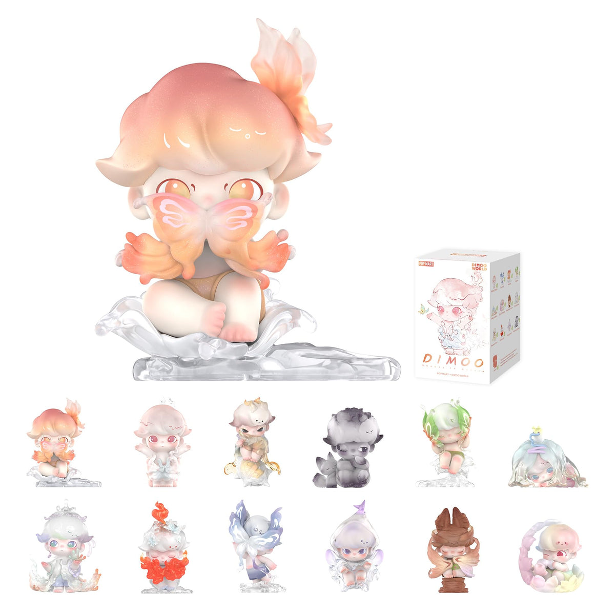 Dimoo shapes in nature figure series blind box