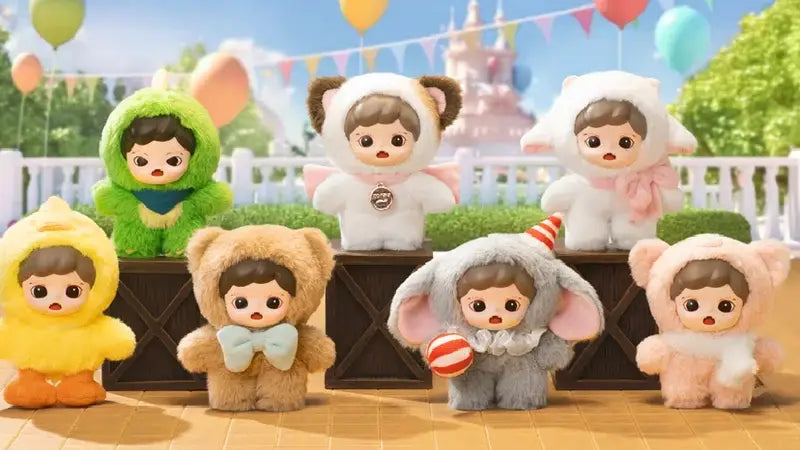 Zoraa fluffy cabin plush series blind box