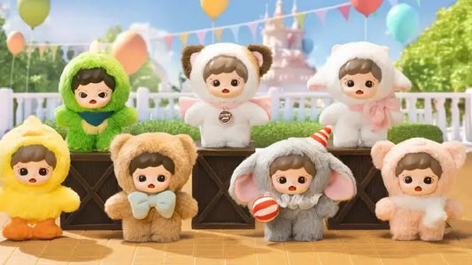 Zoraa fluffy cabin plush series blind box