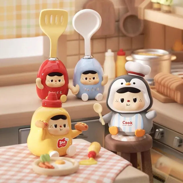 Baobao small kitchen figure series blind box
