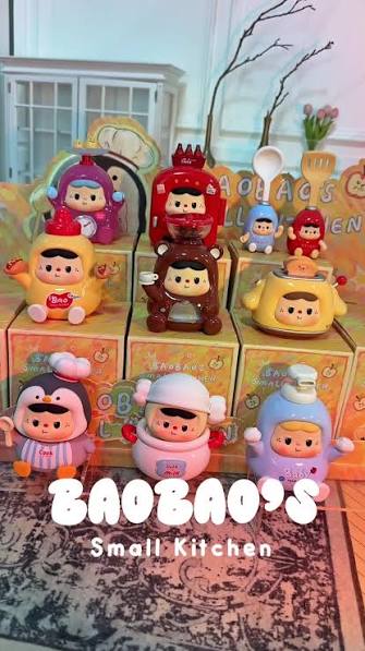 Baobao small kitchen figure series blind box