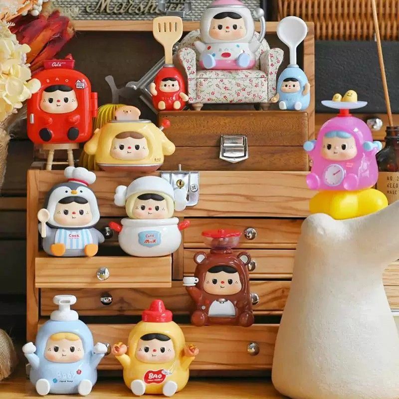 Baobao small kitchen figure series blind box