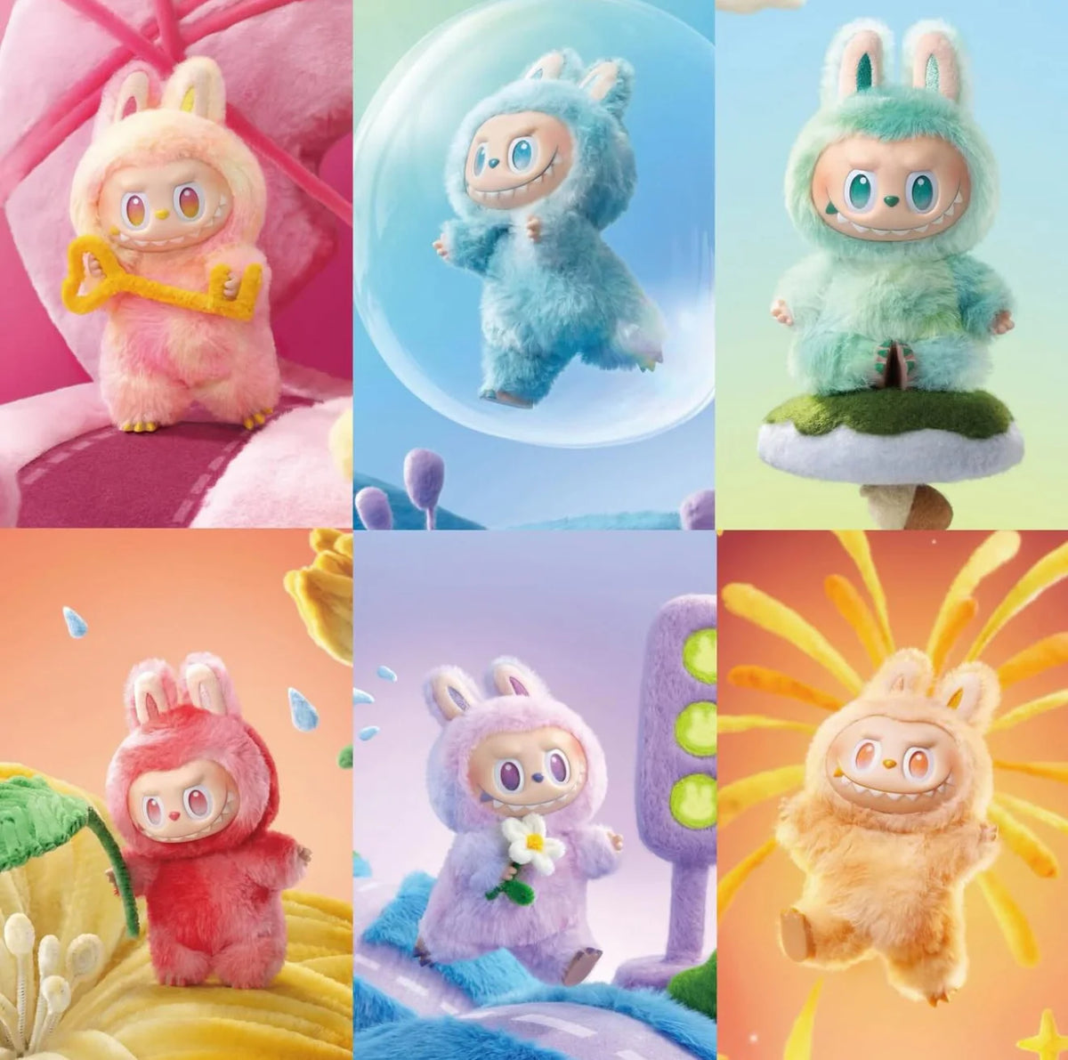 The monsters big into energy plush series blind box