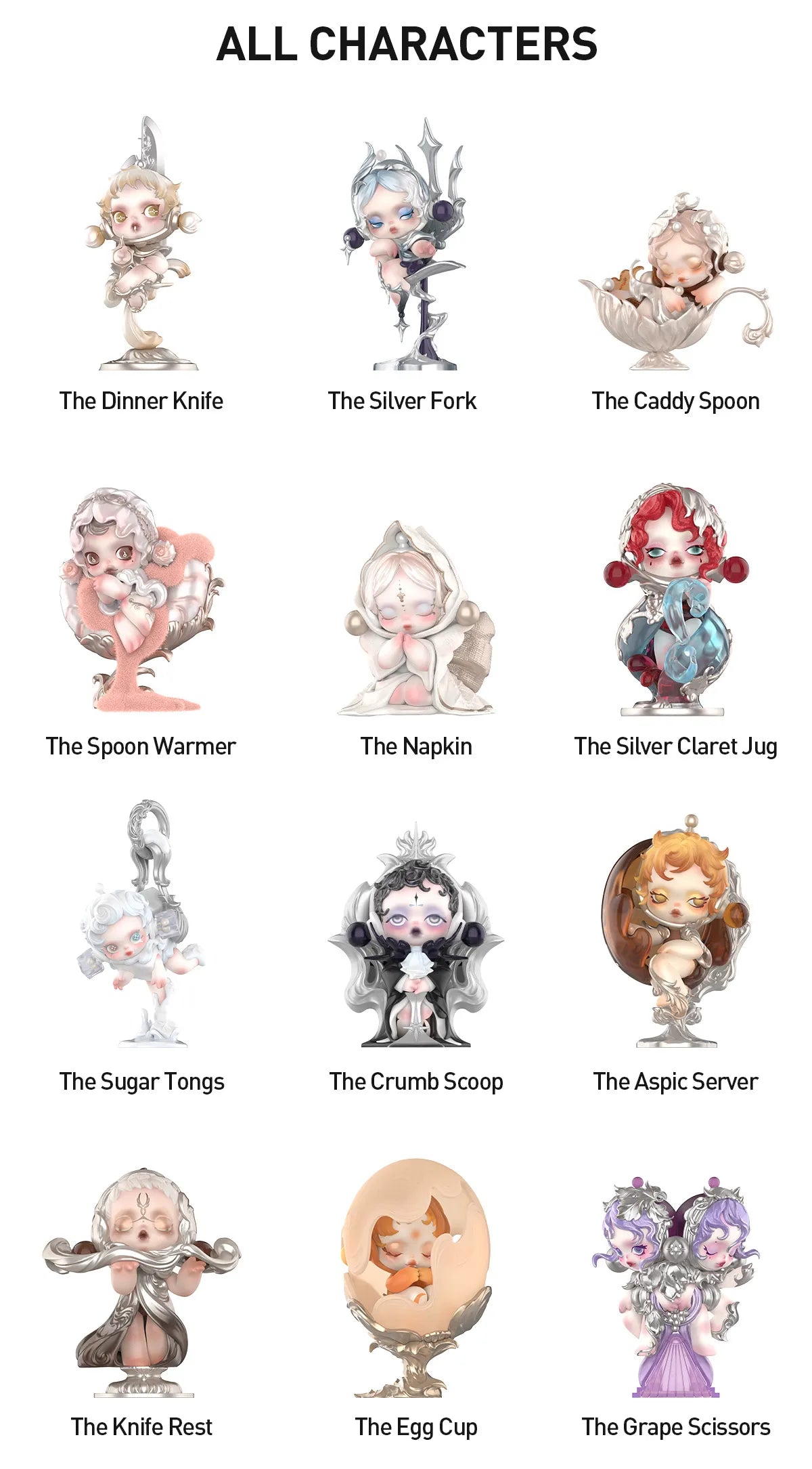 Skullpanda the feast begins figure series blind box