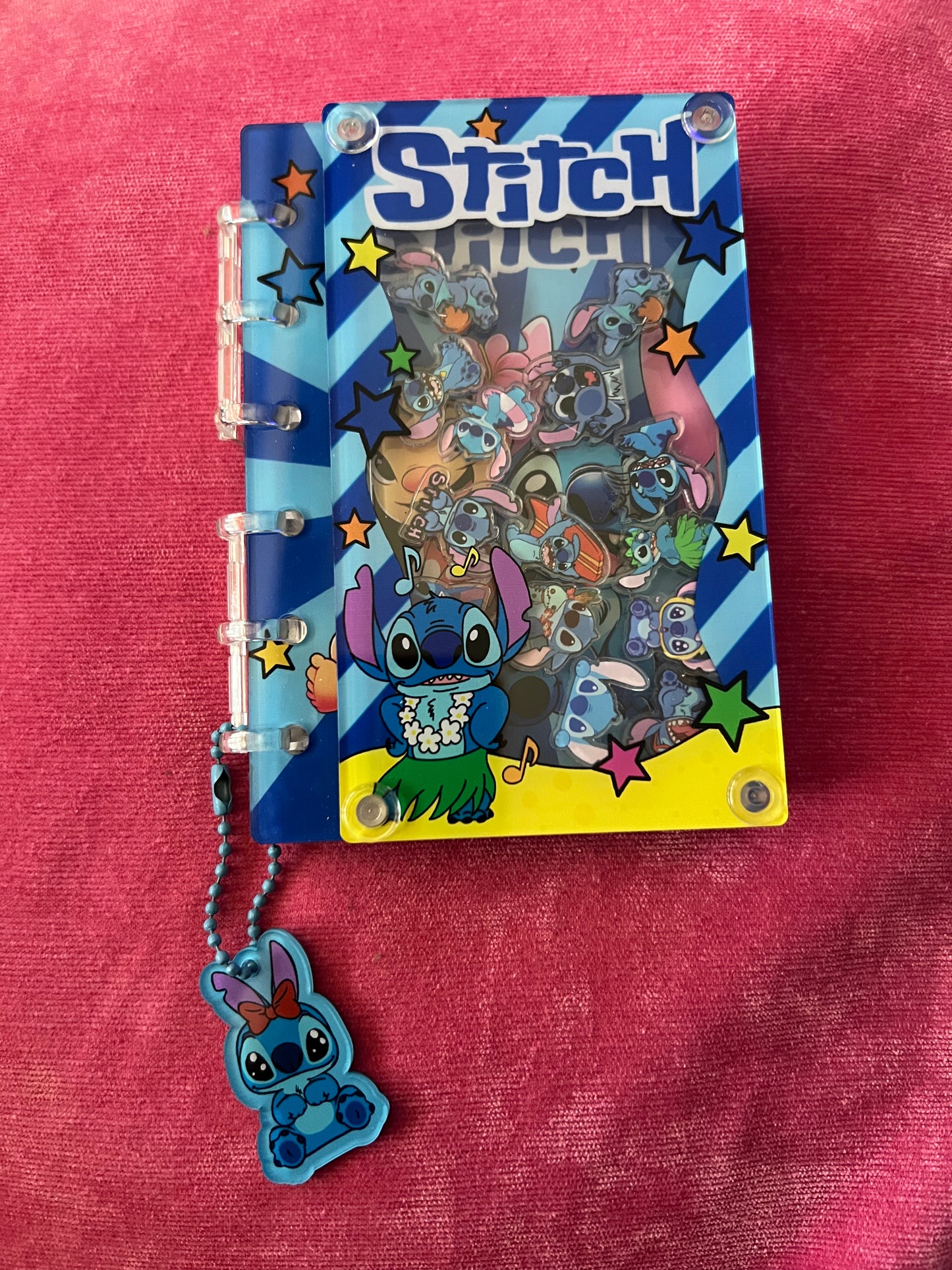 Character shaker acrylic notebooks A7
