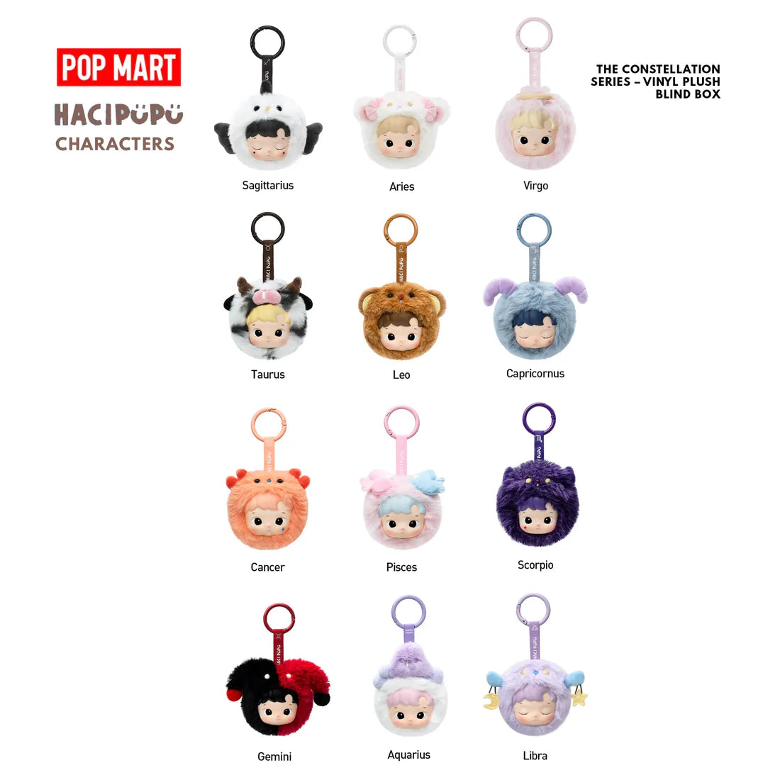 Hacipupu The constellation series blind box