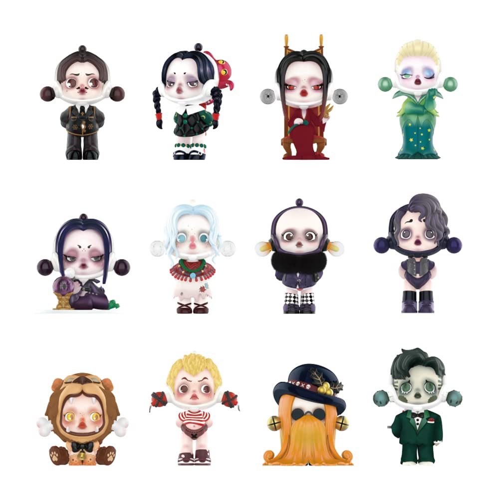 Skullpanda Addams family figure blind box