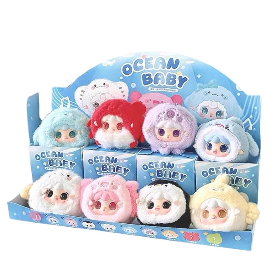 Yooki ocean baby plush blind box
