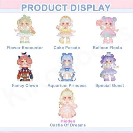 Miana meet in wonderland figure series blind box