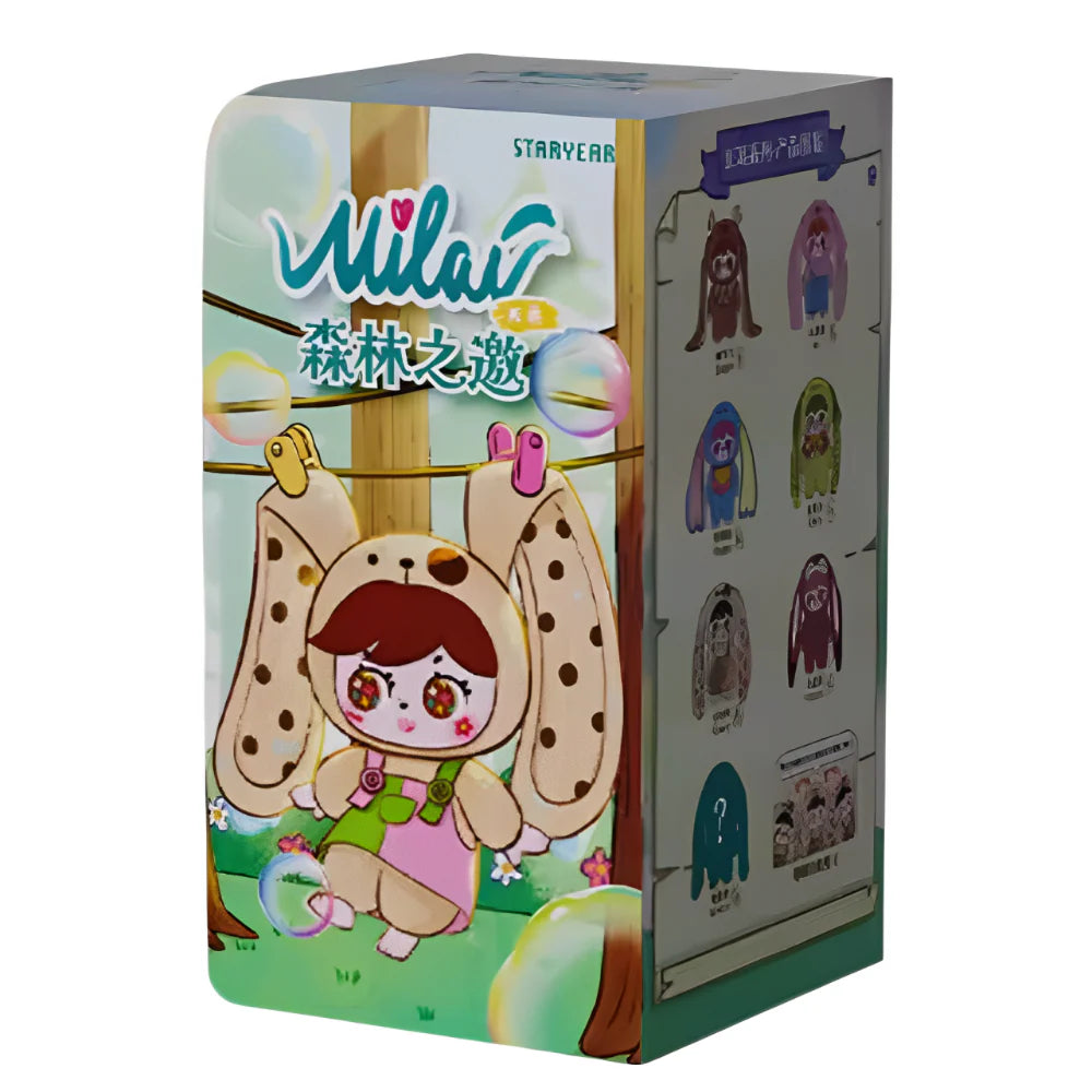 Milai long earred animal plush series blind box