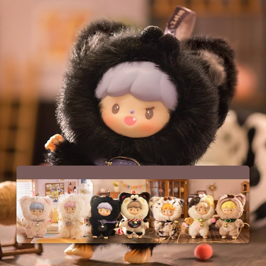 Zzoton my little cat plush series blind box