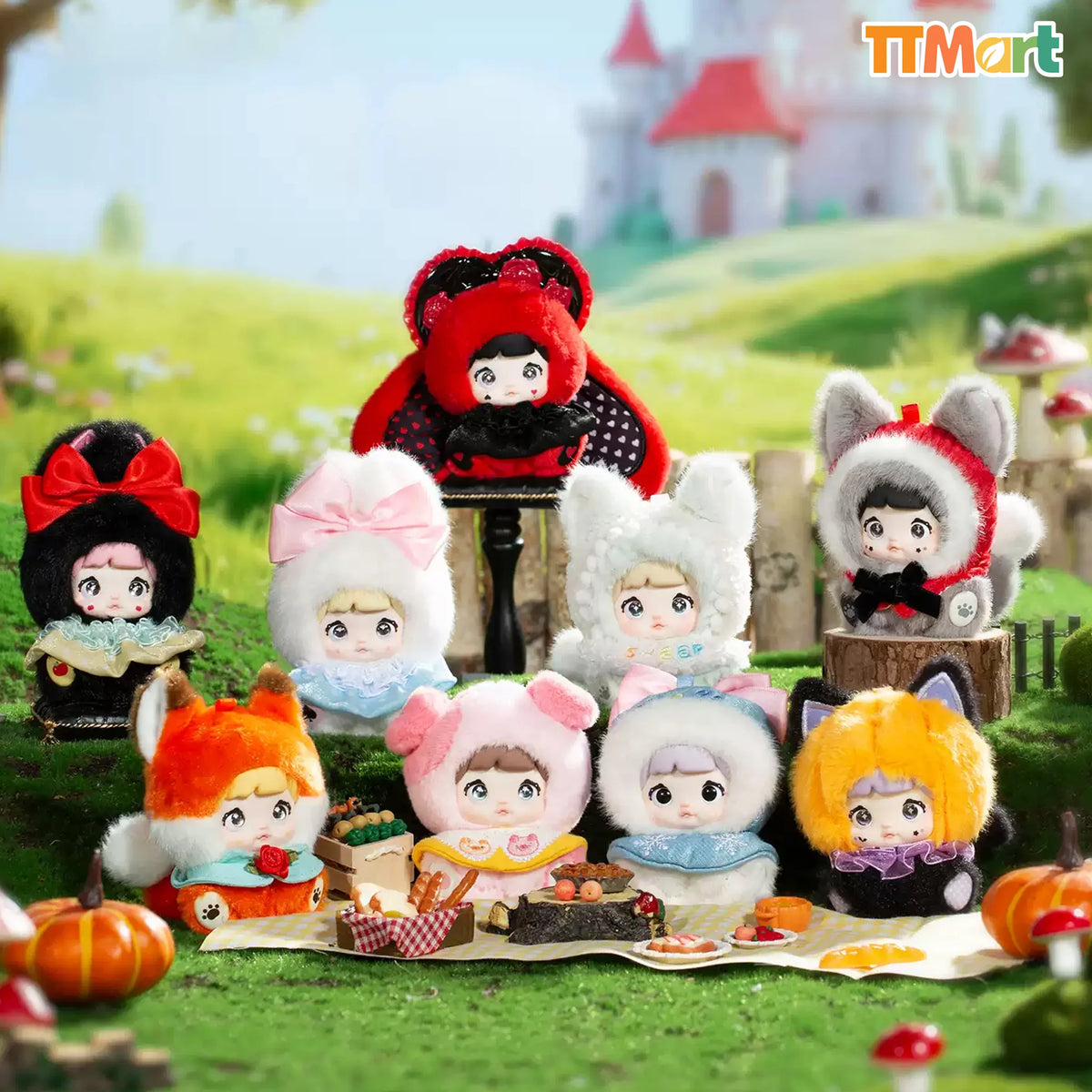 Nommi fairytale town figure series blind box