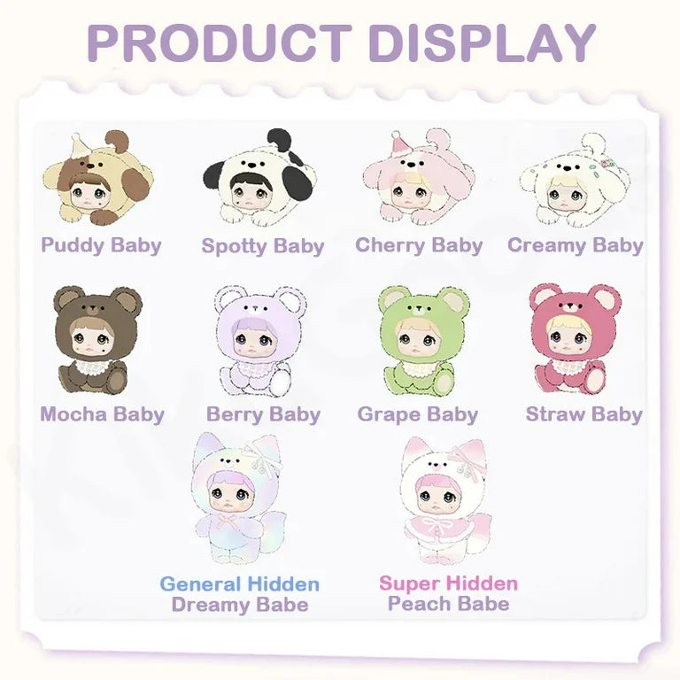 Nommi baby figure plush series blind box