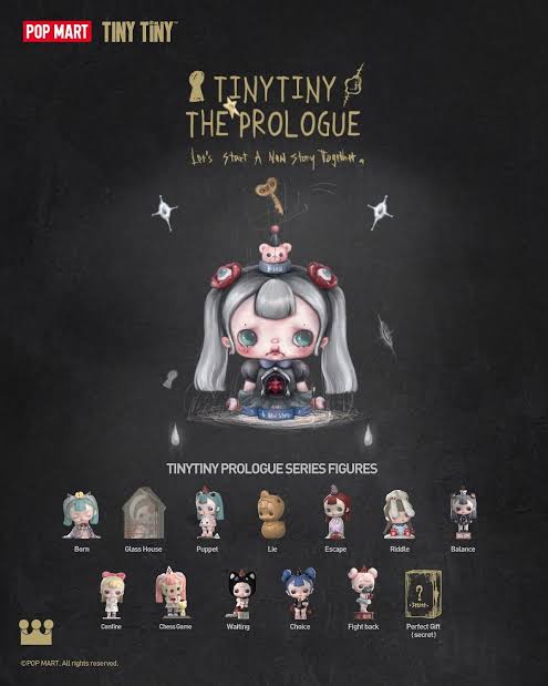 Tiny tiny the prologue figure series blind box