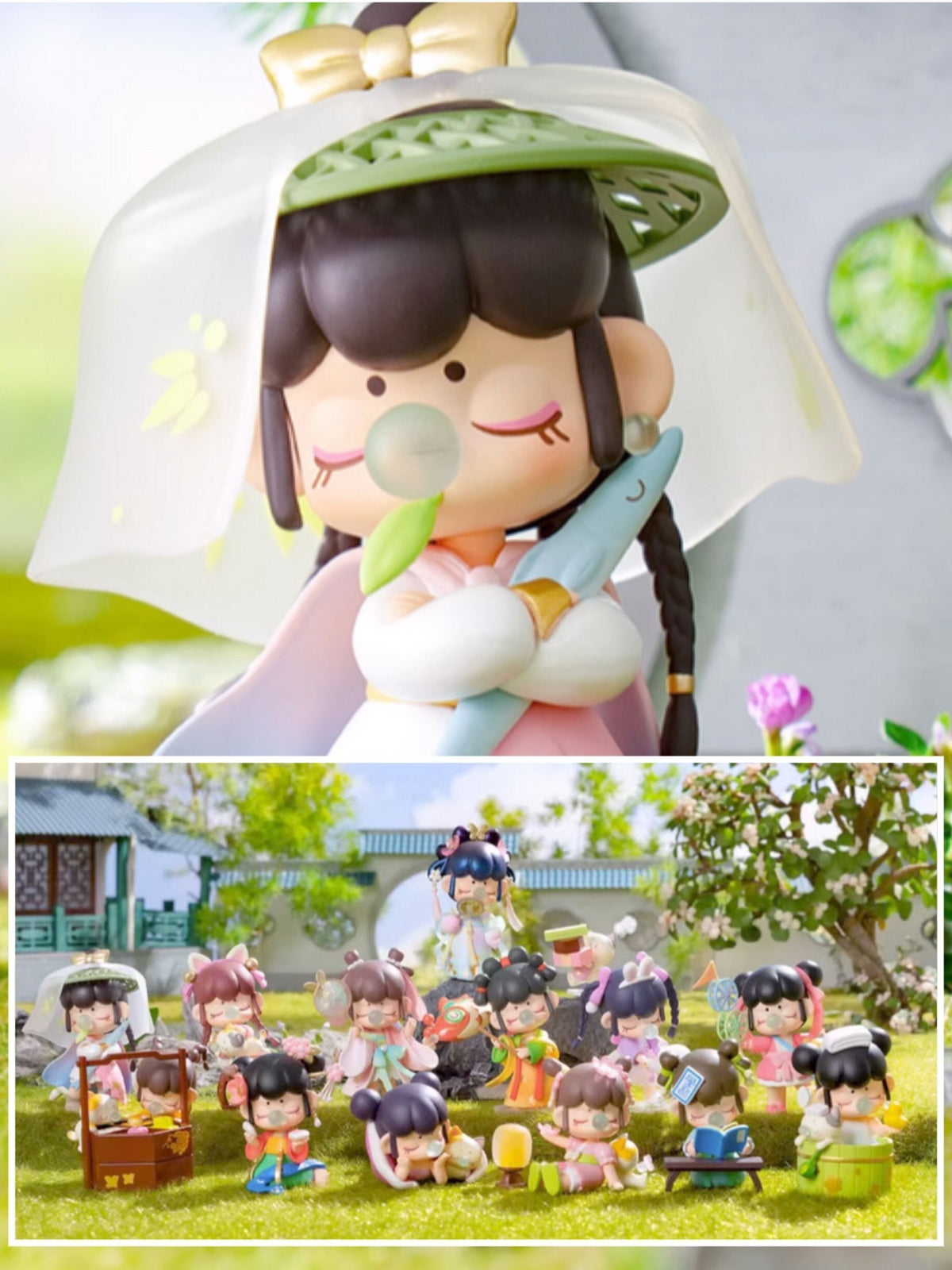 Nanci the year of the golden hairpin figure series blind box