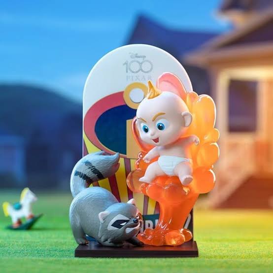 Pixar 100th anniversary figures - open boxes