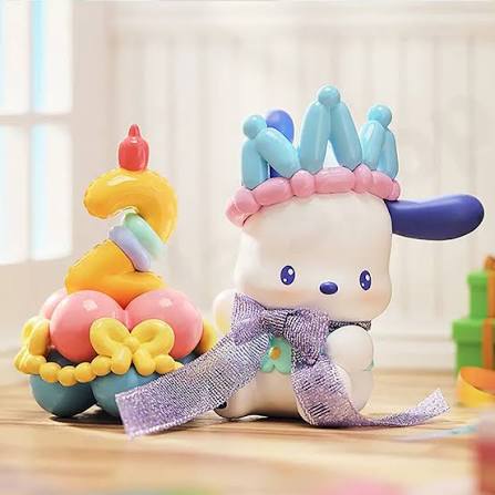 Miniso pochacco balloon party figure - open box