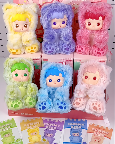 Hacipupu gummy bear plush series blind box