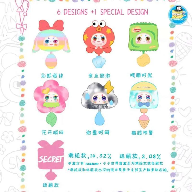 Kimmon the small world plush series blind box