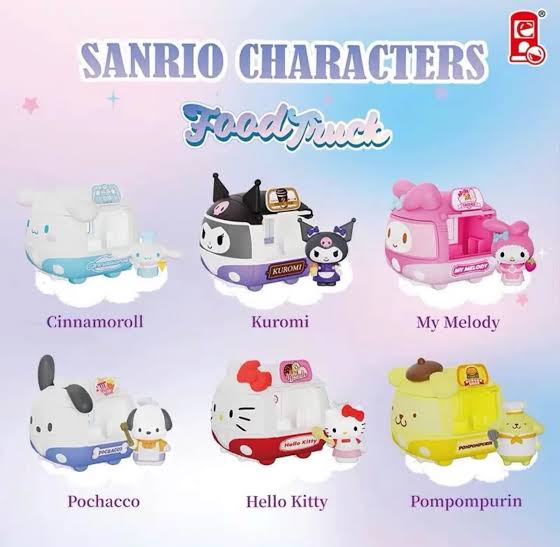 Sanrio food truck figure series blind box