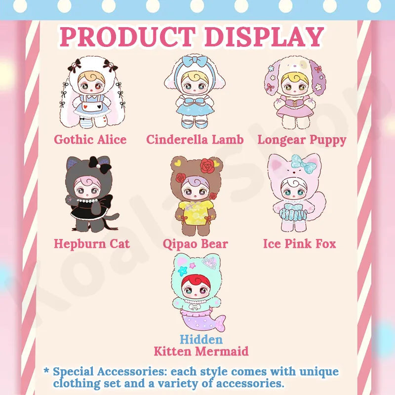 Sunny coco sweet rebel plush series blind box