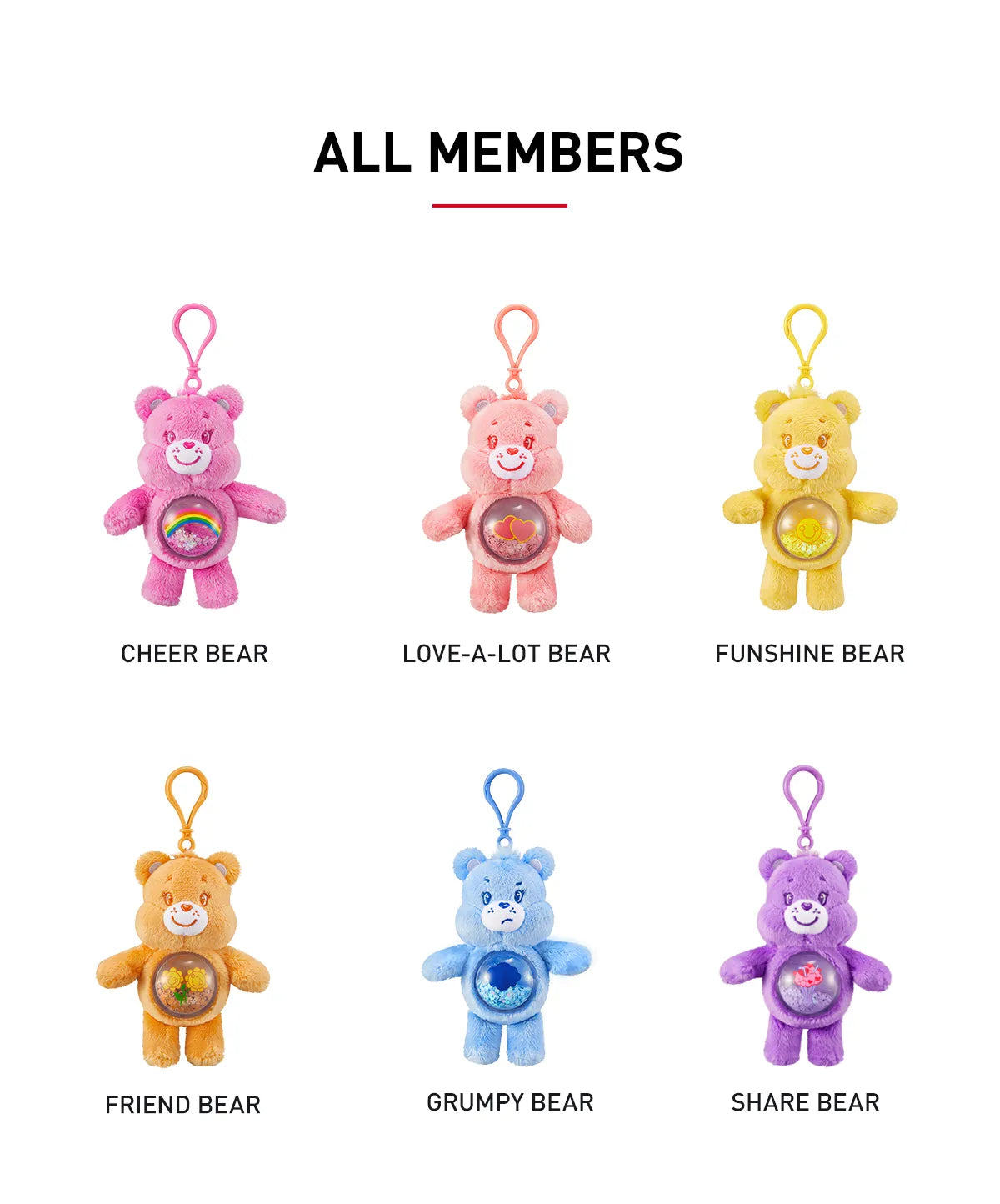 Care Bears cosy life plush series blind box