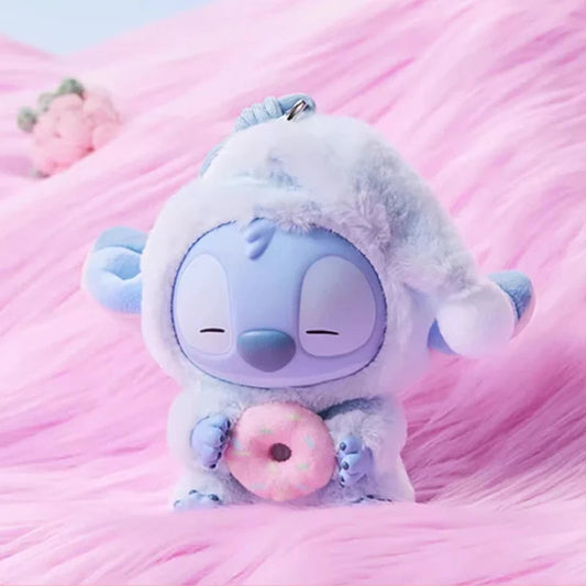 Stitch eat something before sleep plush - open box