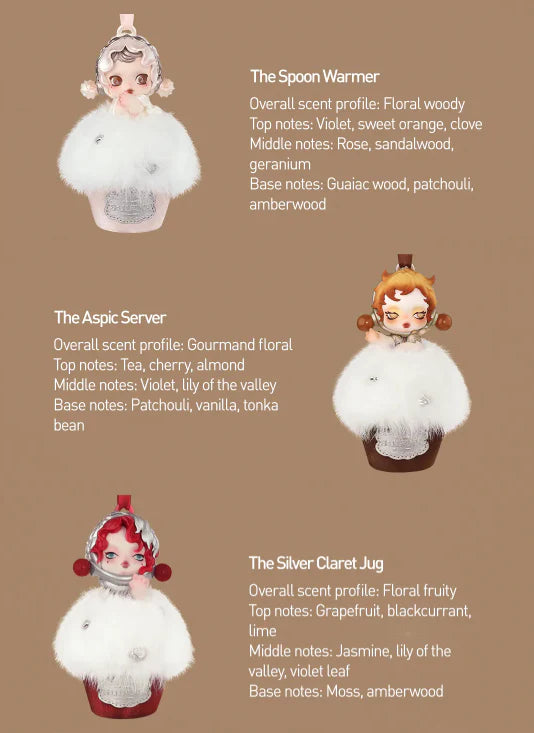 Skullpanda the feast begins scented pendant figure series blind box