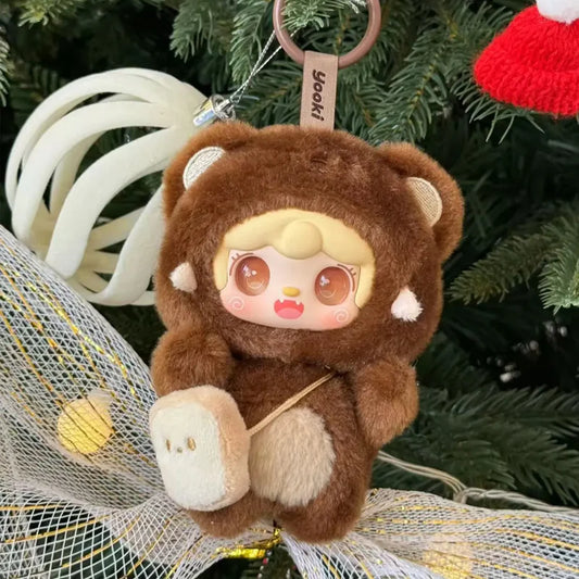 Yooki take a bite bear plush - open box