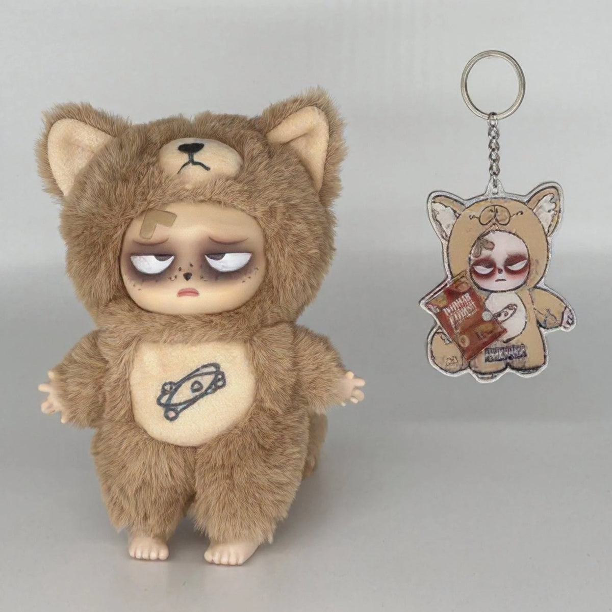 Sleepless grumpipi plushies - open box