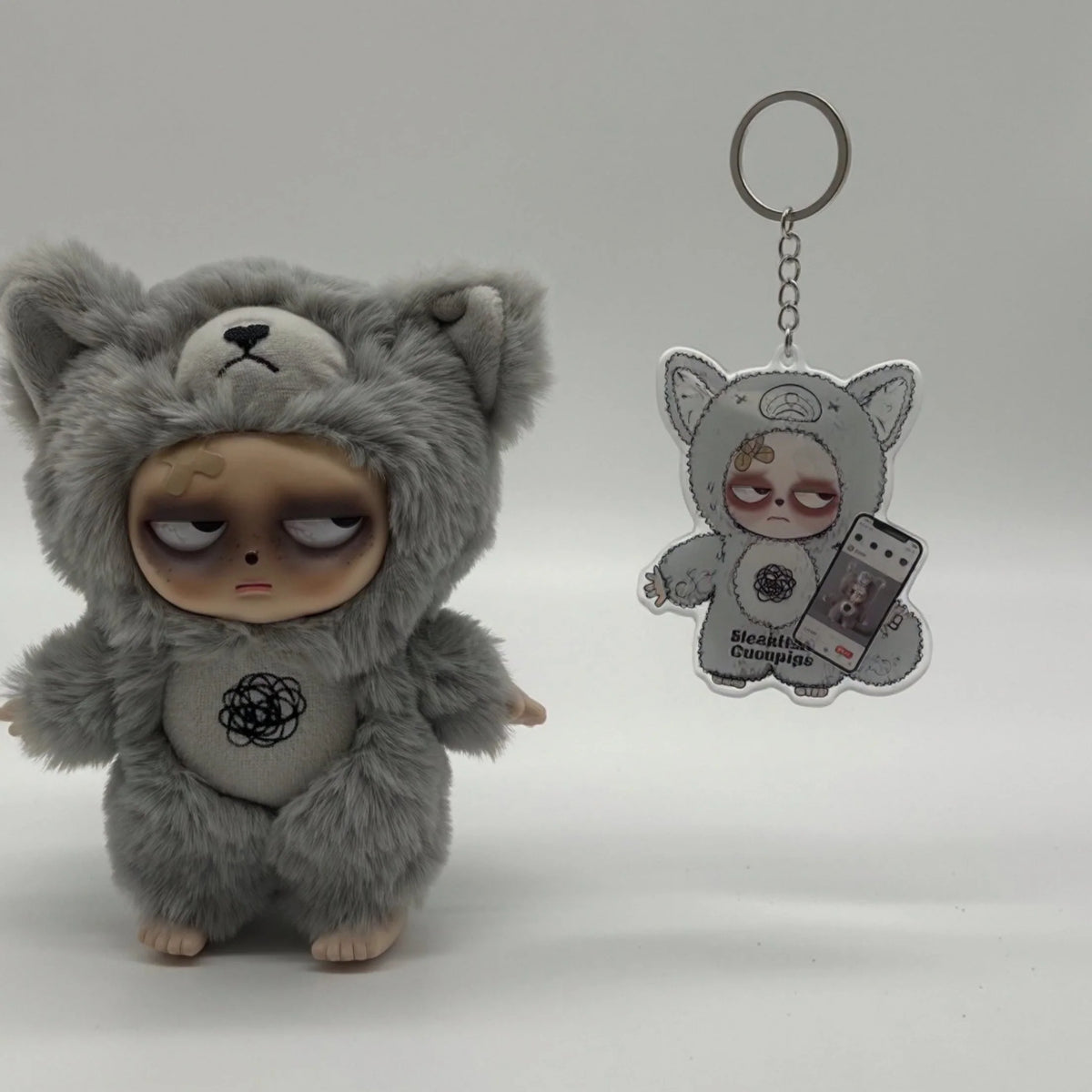 Sleepless grumpipi plushies - open box