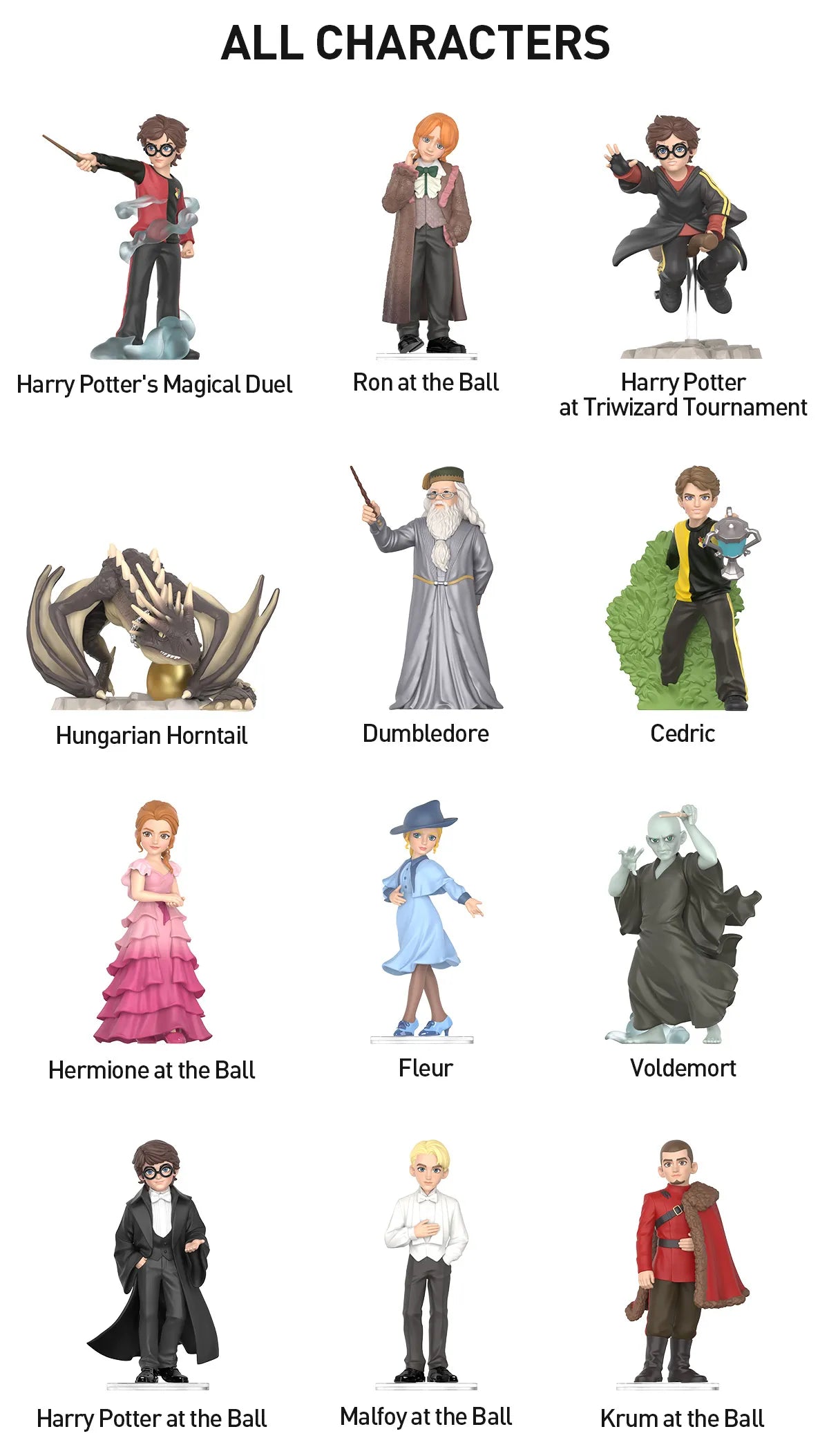Harry Potter & the goblet of fire figure series blind box