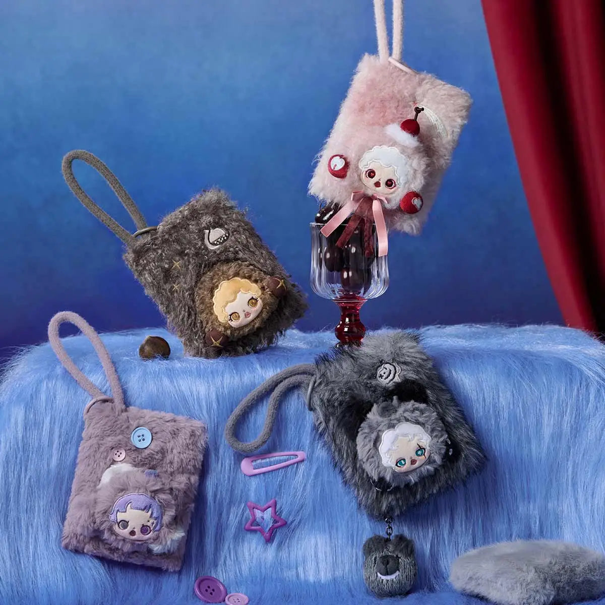 Skullpanda you found me plush mini bag series blind box