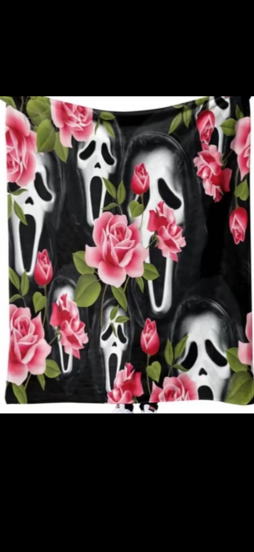 Ghostface extra large throws approx 150cm x 200cm